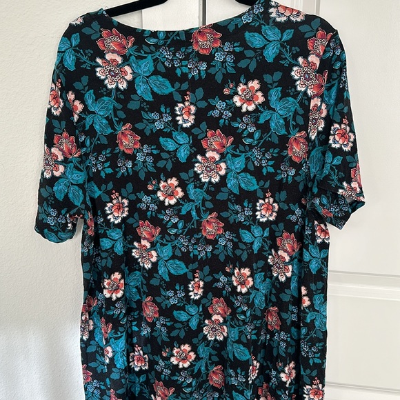 Floral print Tshirt dress - Picture 4 of 4